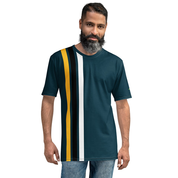 Unisex Tee Dominica Island Stripes