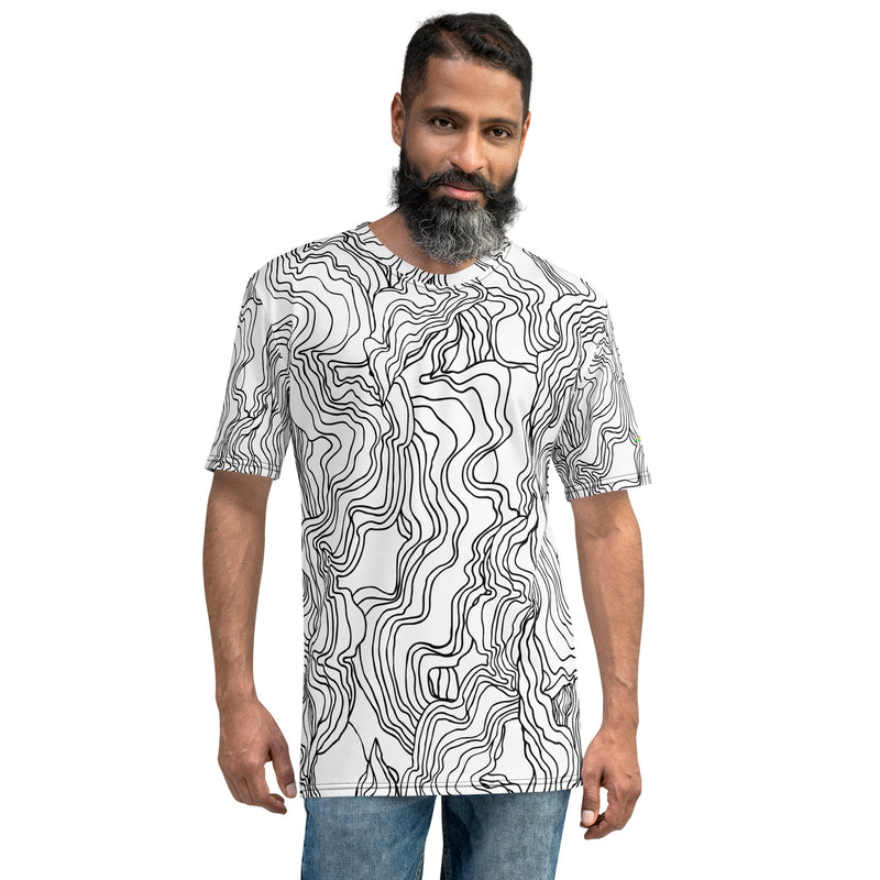 Men's t-shirt Island Contours