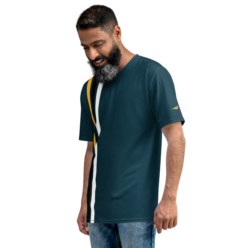 Unisex Tee Dominica Island Stripes