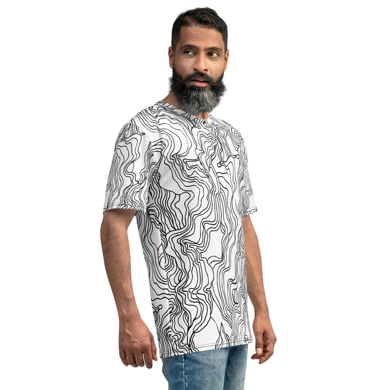 Men's t-shirt Island Contours