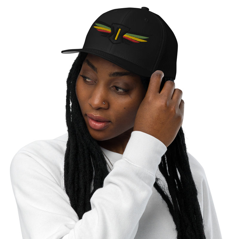 Kwéyòl Koncept Closed-back trucker cap