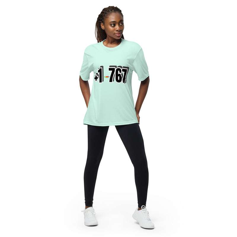 Unisex performance crew neck t-shirt