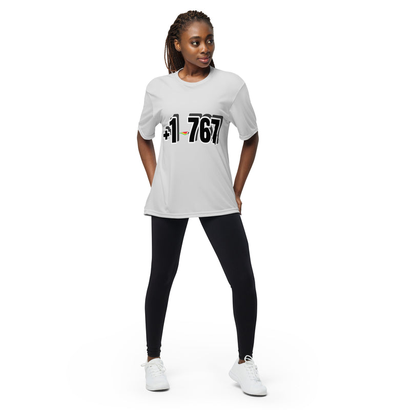 Unisex performance crew neck t-shirt