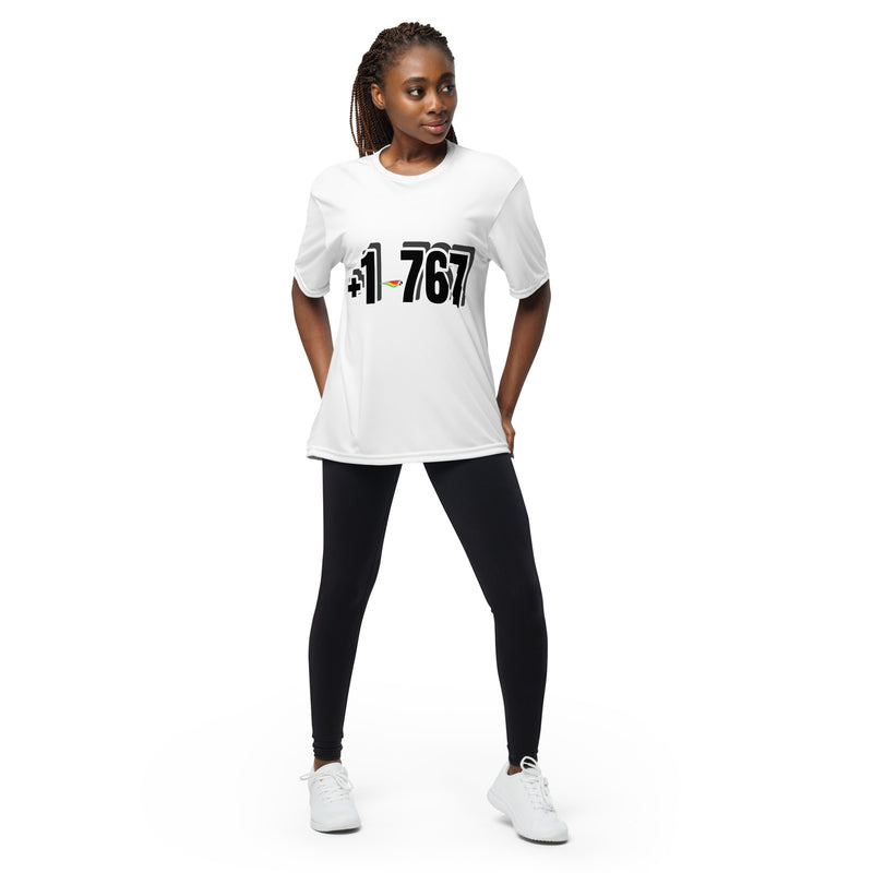 Unisex performance crew neck t-shirt
