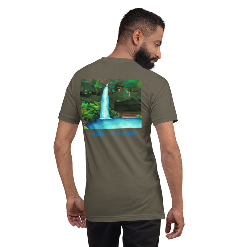 Unisex t-shirt Emerald Pool Dominica